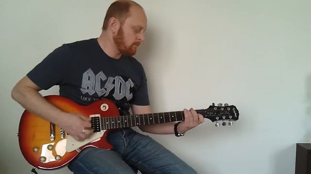 You shook me all night long AC DC guitar cover смотреть онлайн