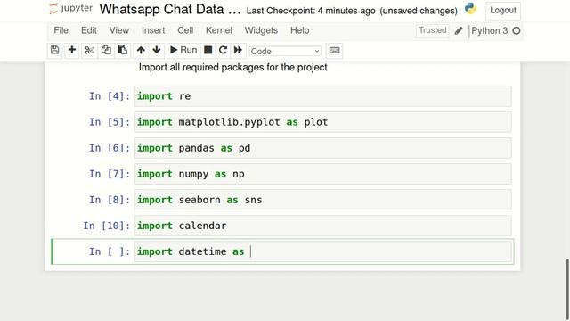Whatsapp Chat Data and Sentiment Analysis Part 1 | DS BootCamp | AI BootCamp смотреть онлайн