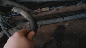 Установка электрического подогревателя 1,5 кв. 220 в. на Камаз