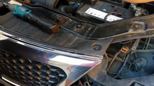 Как снять передний бампер на Киа Соренто II.(Kia Sorento II.)