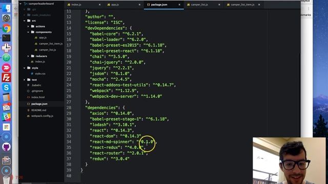 Free Code Camp React Project 2 Loading Spinner and Wrap Up смотреть онлайн