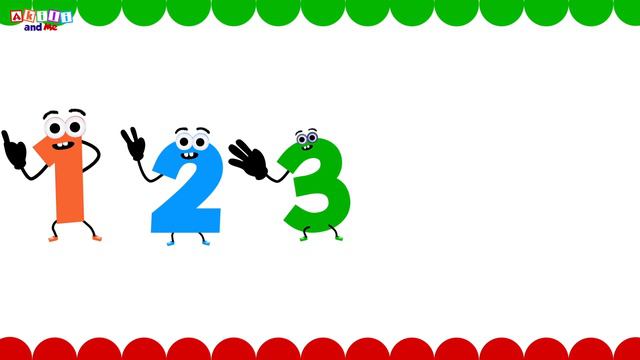 Count with Me! 1, 2, 3! - Sing with Akili and Me! | Positive Black Cartoons! смотреть онлайн