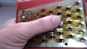 Точим тёрку для овощей за 10 минут