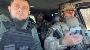 Ахмед Дудаев и Замид Чалаев в Мариуполе.