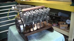 Самый маленький двигатель V12 в мире