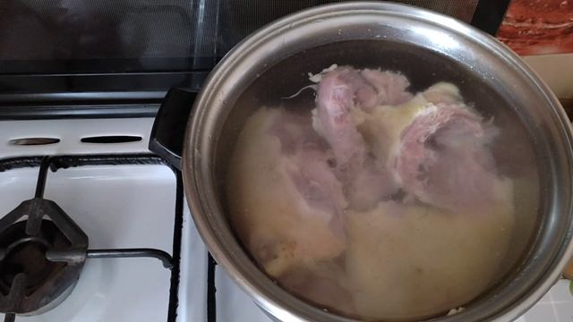 Молдавская зама,домашняя лапша/тэицей/,рецепт бабушек.