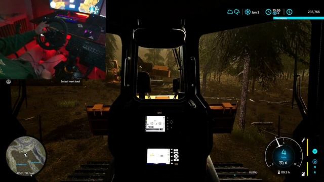 FS22 Logging-Start From Scratch Ep. 83: Cat D5 dozing in the skidding road смотреть онлайн