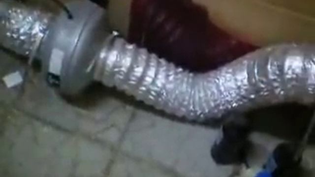 Вентиляция Грибного цеха. Вытяжная труба (ventilation Mushroom Shop. Ventpipe)