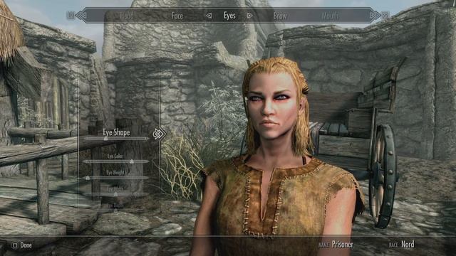 Skyrim Character Creation Female Nord смотреть онлайн