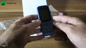Распаковка мобильный телефона Nokia 105 TA-1203 Single Sim из Rozetka.