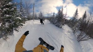 Snowboarding Mont-Tremblant in 2021