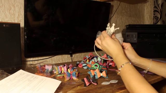 Резинки для волос своими руками. смотреть онлайн