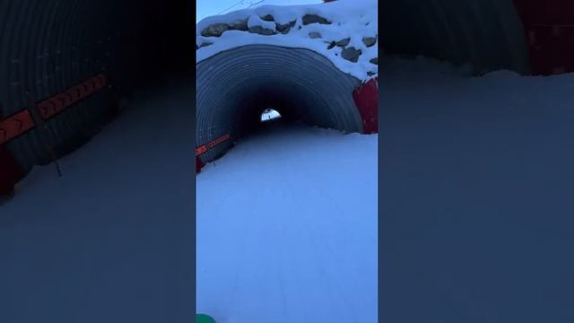 Villars ski tunnel - Switzerland