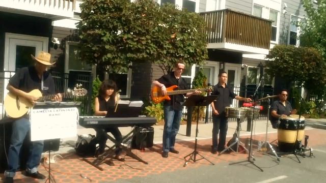 Latin-jazz, QUINTET: All Of Me, cumbia-jazz, 8-29-2015, "Camelia latin-jazz Band". смотреть онлайн