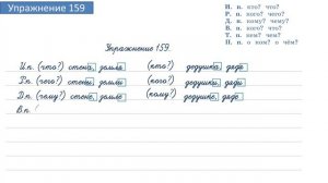 Упражнение 159 на странице 92. Русский язык 4 класс. Часть 1.