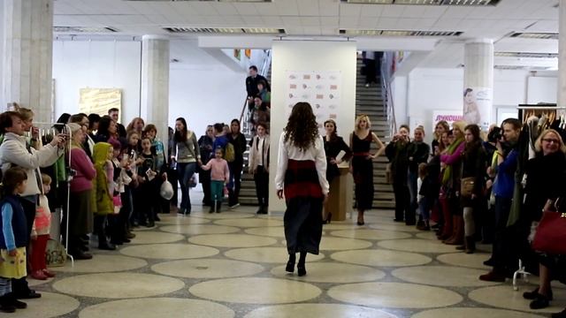 Фестиваль войлока «Золотое руно»,  Минск 2016.АННА СТОЛЯРОВА. Мини-коллекция «Маляванка».