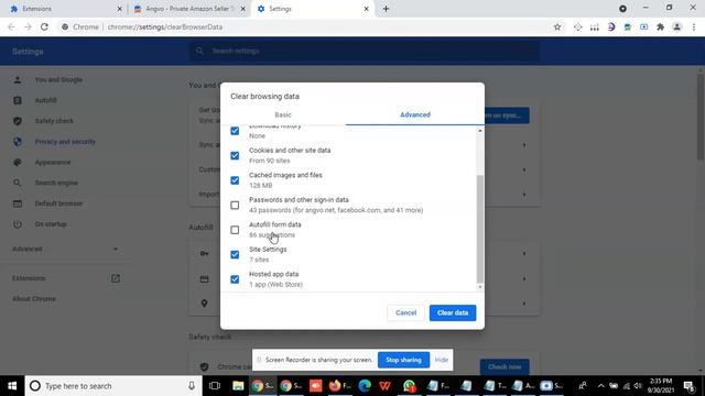 How to Clear Your Browser Cache / Cookies in Chrome смотреть онлайн