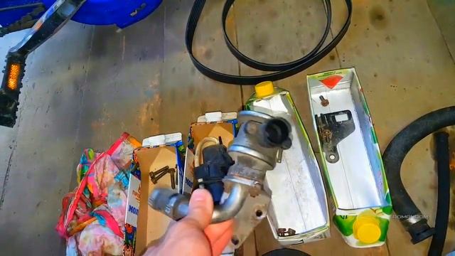 БМВ Е46 - течь масла в двигателе + замена моторного масла (QUARTS, 5W-30) смотреть онлайн