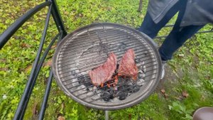 Денвер стейк на угольном гриле / Denver steak