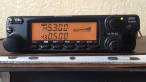 Работа рации Kenwood TM-732A