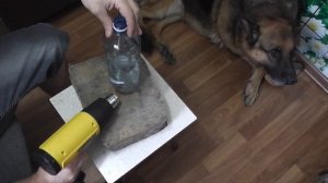 ХОЗБЛОГ. Строительный фен, банка, пластиковая бутылка.