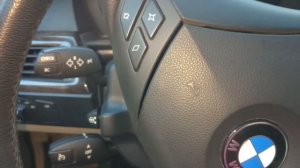 BMW E60 5 SERIES КАК ОТРЕГУЛИРОВАТЬ РУЛЬ.