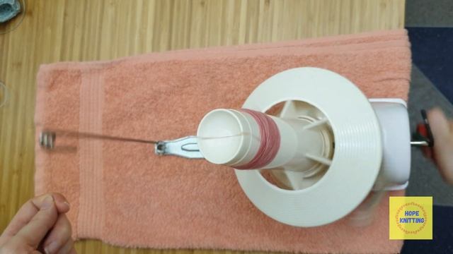 Моталка для пряжи с Aliexpress/вязание/как перемотать бобинную пряжу/какую моталку выбрать/прокачал смотреть онлайн