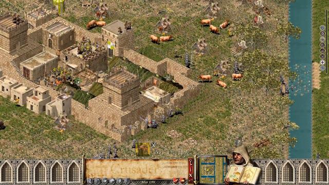 Home made Ai Stronghold CrusaderHD Part 2 1 Rat vs 3 Pigs #strongholdcrusaderhd #gameplay #game смотреть онлайн