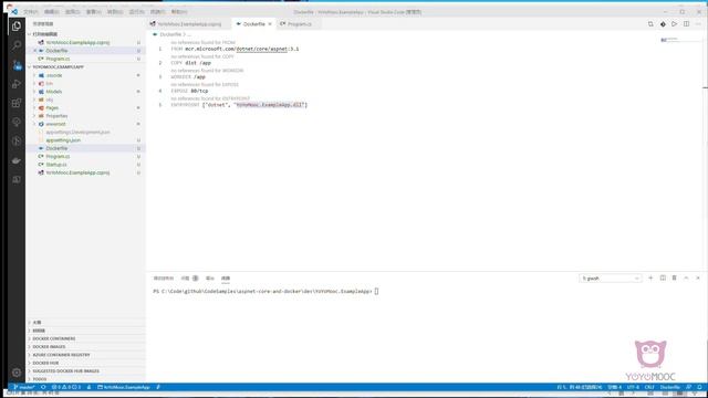 [YoYoMooc]6 创建一个自定义ASP NET Core RazorPage Docker镜像 смотреть онлайн