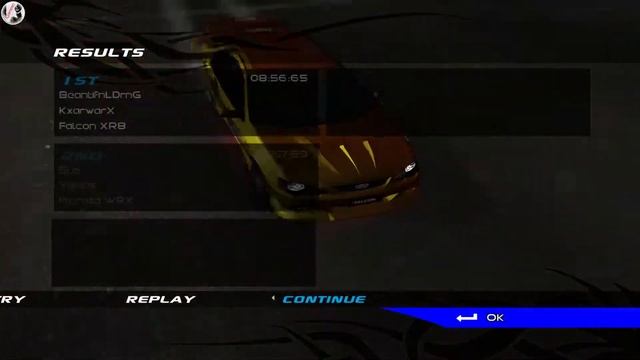 Juiced THQ 2005 - Juicy Race - Ford Falcon [Ford Falcon XR8] смотреть онлайн