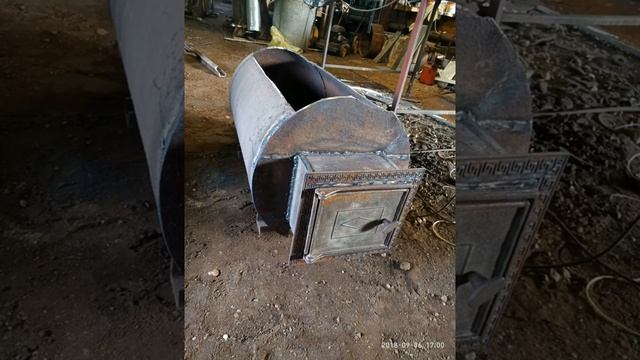 Печь в баню из того что было. Из прошлого. смотреть онлайн