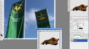 Как вставить одну картинку в другую