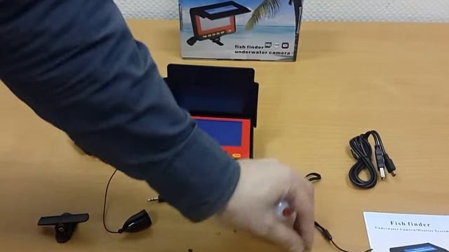 Подводная камера Super Eye Deluxe с креплением на удочку смотреть онлайн