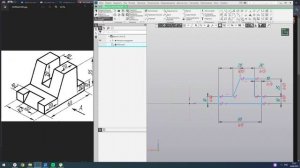 Урок 1. Компас. Чертеж 1. Выдавливание, вырезание