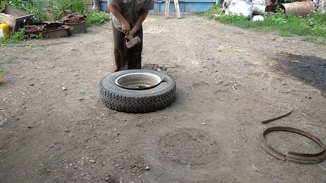 МЕНЯЕМ РЕЗИНУ НА ГАЗоне