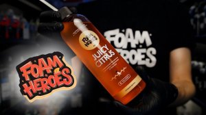 Juicy Citrus универсальный очиститель с содержанием D-Лимонена от Foam Heroes