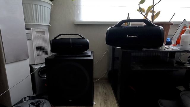 Портативные колонки Гагарин и Tronsmart Bang Max, тест. смотреть онлайн