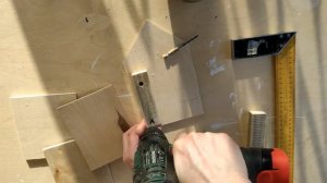Деревянный домик для хранения в скандинавском стиле. DIY