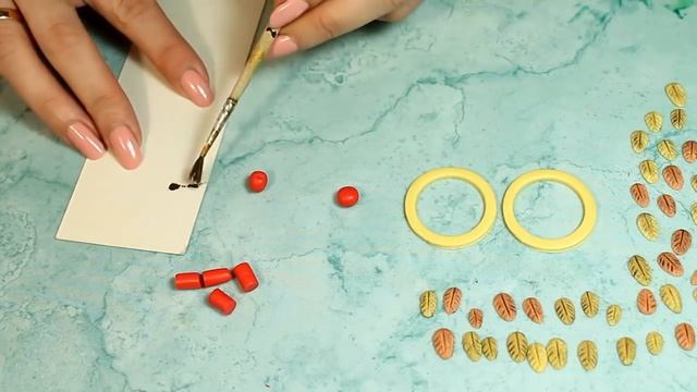 DIY: Серьги с рябиной из полимерной глины / Мастер класс / Делаем серьги своими руками смотреть онлайн