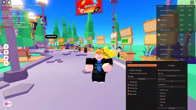 *Pastebin*Roblox PLS DONATE script | Rainbow text, rickroll... смотреть онлайн