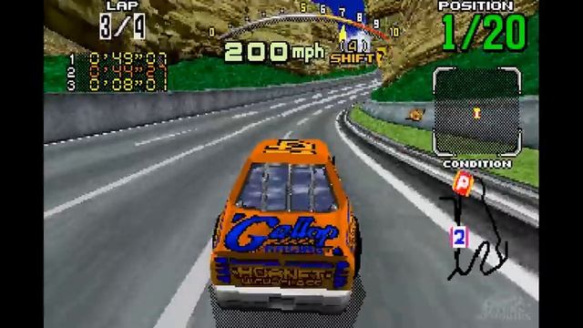 Daytona USA [Saturn] by SEGA [HD] [1080p60] смотреть онлайн