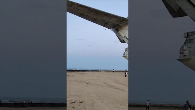 Лунь - огромный корабль самолёт ✈️