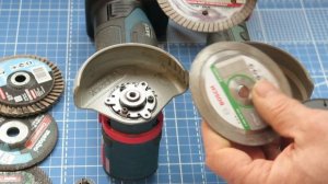 Metabo PowerMaxx CC 12 BL, Ч VIII: & Bosch GWS 12-76 V-EC - взаимодополнение оснастки