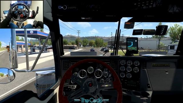 Mining Truck 75 Tons Special Transport - American Truck Simulator - Logitech G29 Setup + Handbrake смотреть онлайн