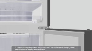 Перенавес дверей холодильника модели GA-B459**** и GA-B509****