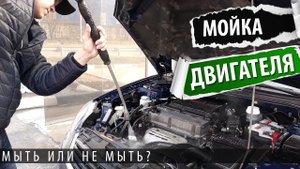 Мойка двигателя
