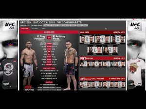 Прогноз и аналитика от MMABets UFC 229: Фергюсон-Петтис, СенПрю-Рейес. Выпуск №118. Часть 6/6