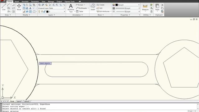 AUTOCAD 2D ||  Practice Drawing || Exercise - 1 || Basic Tutorial for Beginners
