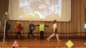 Ролик по правилам дорожного движения отряда ЮИД. Октябрь 2020г.