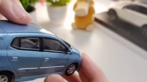 Unboxing Toyota Agya - Rims Model (Indonesian Dealer Box Exclusive) 1/43 Diecast